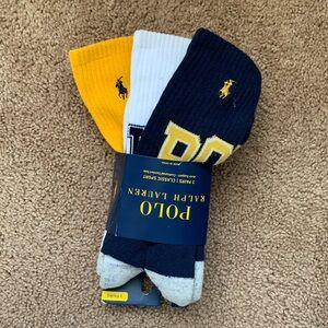 Polo Ralph Lauren Crew Socks Men’s Sz 10-13